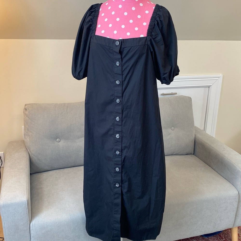 JCrew Puff-sleeve Dress